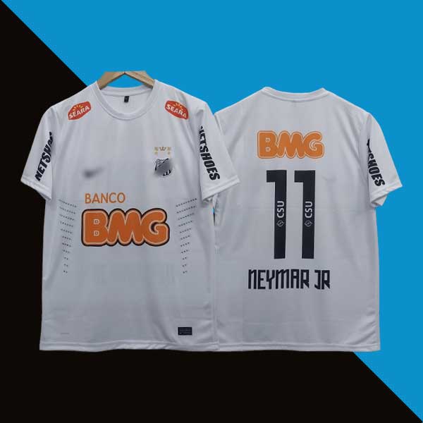 Santos 2013-14 Neymar Jr 11 Home Jersey | Retro Jersey